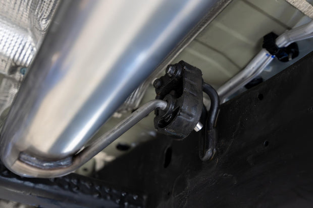 21-Present Chevrolet/GMC Suburban/Yukon XL 3 Inch Cat Back Dual Split Rear Exhaust System, Armor Lite Aluminized Steel with Quad Tips MBRP