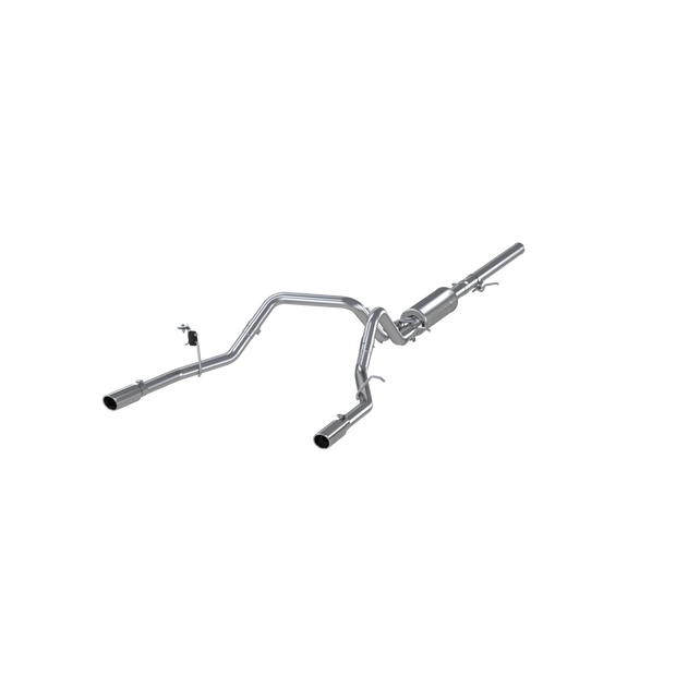 3 Inch Cat Back Exhaust System Dual Split Rear T409 Stainless Steel For 14-18 Silverado/Sierra 1500 MBRP