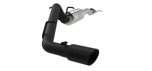 3 Inch Cat Back Exhaust System Single Side Black Coated For 15-16 Colorado/Canyon MBRP