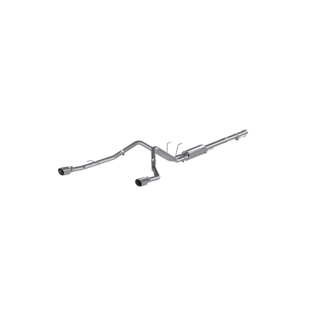 Cat Back Exhaust System Dual Split Rear Aluminized Steel Through Stock Bumper For 09-18 RAM 1500 5.7L 19-24 RAM 1500 Classic MBRP