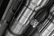 2021-24 RAM TRX T304 Stainless Steel 3 Inch Cat-Back Dual Split Rear with Carbon Fiber Tips Race Version Exhaust System MBRP
