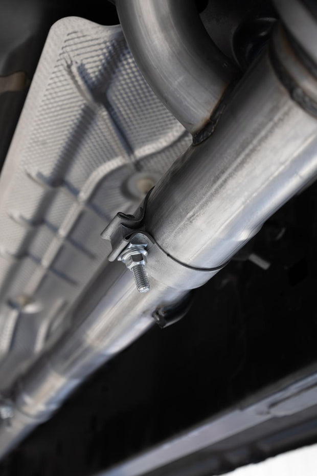 2025 Ram 1500 3.0L SST SO Armor Lite 3 inch Cat-back 2.5 Inch Dual Split Rear Exhaust with Polished Tips MBRP