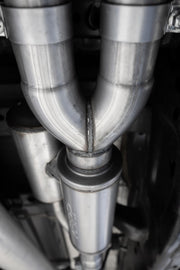 2025 Ram 1500 3.0L SST SO Armor Lite 3 inch Cat-back 2.5 Inch Dual Split Rear Exhaust with Polished Tips MBRP