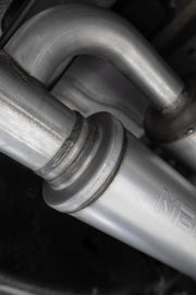 2025 Ram 1500 3.0L SST SO Armor Lite 3 inch Cat-back 2.5 Inch Dual Split Rear Exhaust with Polished Tips MBRP