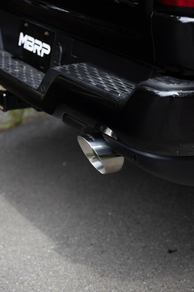 2025 Ram 1500 3.0L SST SO Armor Lite 3 inch Cat-back 2.5 Inch Dual Split Rear Exhaust with Polished Tips MBRP