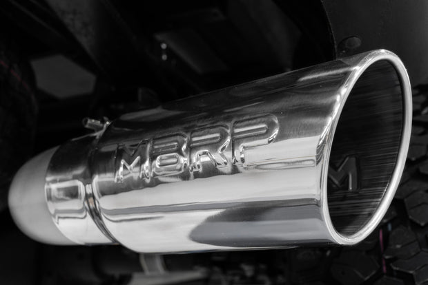 21-Up Ford F-150 4 Inch Cat Back Single Side Race Version Black Coated- Aluminized Steel Exhaust System MBRP