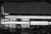 21-Up Ford F-150 4 Inch Cat Back Single Side Race Version Black Coated- Aluminized Steel Exhaust System MBRP