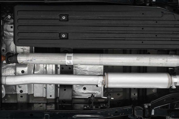 21-Up Ford F-150 4 Inch Cat Back Single Side Race Version Black Coated- Aluminized Steel Exhaust System MBRP