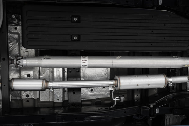 21-Up Ford F-150 Armor Pro Series T304 Stainless Steel 3 Inch Cat-Back Single Side Exhaust System MBRP