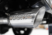 21-Up Ford F-150 Black Coated Aluminized Steel 3 Inch Cat-Back 2.5 Inch Dual Split Rear Exhaust System MBRP