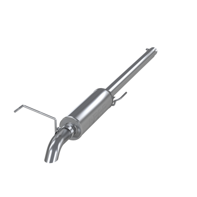 Cat Back Exhaust System Single Turn Down Aluminized Steel For 04-08 Ford F-150 All Engines MBRP