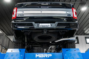 Aluminized Steel 3 Inch Resonator Back Single Side Exit 2021-Up Ford F-150 PowerBoost Hybrid 3.5L MBRP