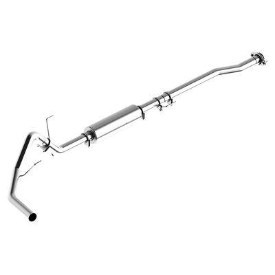 3 Inch Cat Back Exhaust System Single Side Exit Aluminized Steel For 11-14 Ford F-150 3.5L EcoBoost MBRP