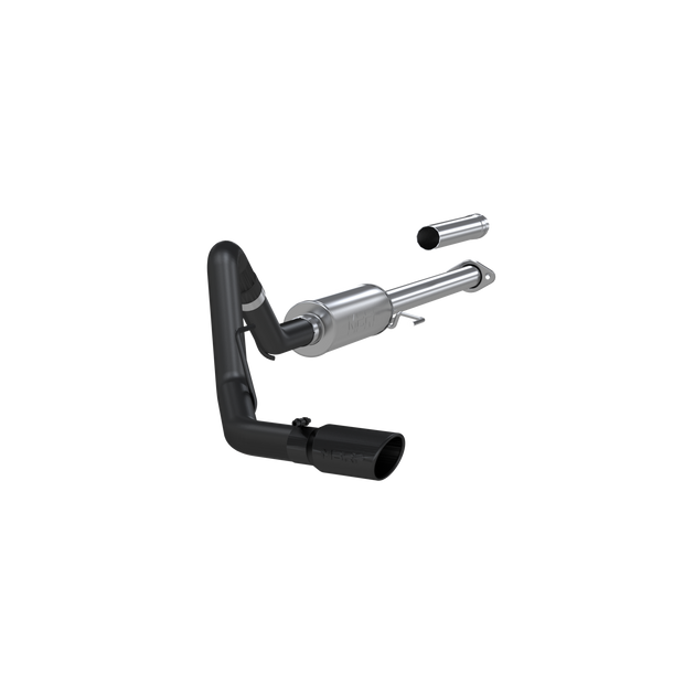 3 Inch Cat Back Exhaust System Single Black Finish For 15-20 Ford F-150 2.7L/3.5L EcoBoost MBRP