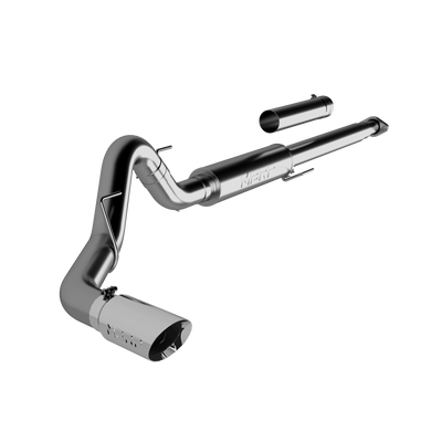4 Inch Cat Back Exhaust System Single T304 Stainless Steel For 15-20 Ford F-150 2.7L/3.5L EcoBoost Excludes 19 F150 Limited MBRP