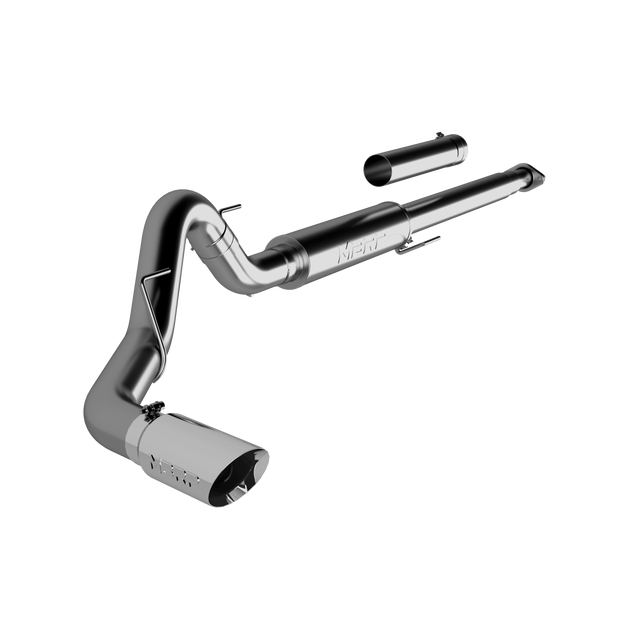 4 Inch Cat Back Exhaust System Single T304 Stainless Steel For 15-20 Ford F-150 2.7L/3.5L EcoBoost Excludes 19 F150 Limited MBRP