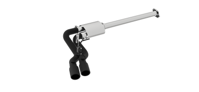 3 Inch Cat Back Exhaust System For 15-20 Ford F-150 Single Side Dual Black MBRP