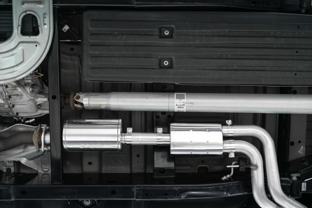 3 Inch Cat Back Exhaust System Pre-Axle Dual Outlet T304 Stainless Steel Street Version For 15-20 Ford F-150 MBRP