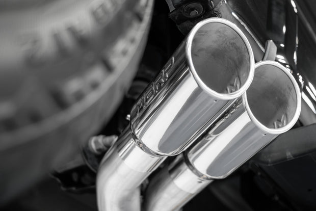 3 Inch Cat Back Exhaust System Pre-Axle Dual Outlet T304 Stainless Steel Street Version For 15-20 Ford F-150 MBRP