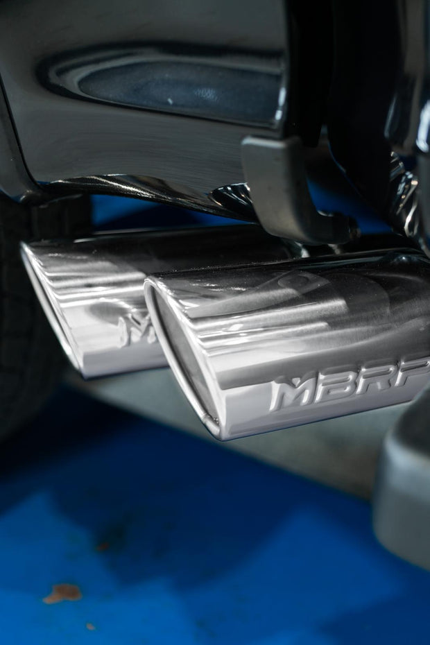 3 Inch Cat Back Exhaust System For 15-20 Ford F-150 Pre Axle Dual Outlet Aluminized Steel Street Version MBRP