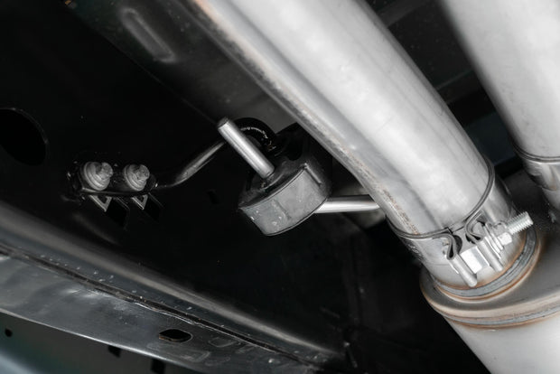 3 Inch Exhaust Resonator Back Dual Rear Exit T409 Stainless Steel For 17-20 Ford F-150 Raptor 3.5L EcoBoost MBRP