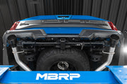 3 Inch Exhaust Resonator Back Dual Rear Exit T409 Stainless Steel For 17-20 Ford F-150 Raptor 3.5L EcoBoost MBRP