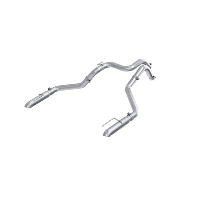 24-Present Ford Ranger Raptor 3.0L EcoBoost, Armor Pro 3-Inch Axle-Back Dual Rear Turn-Down MBRP