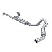 2022-Up Toyota Tundra 3.4L T304 Stainless Steel 2.5 Inch Dual Cat-Back Single Side Exit MBRP 