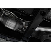 2022-Up Toyota Tundra 3.4L Aluminized Steel 2.5 Inch Dual Cat-Back Single Side Exit MBRP 