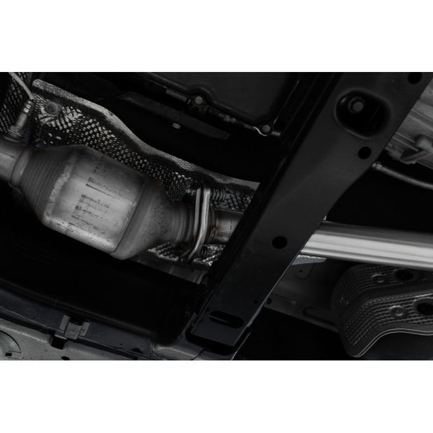 2022-Up Toyota Tundra 3.4L Aluminized Steel 2.5 Inch Dual Cat-Back Single Side Exit MBRP 