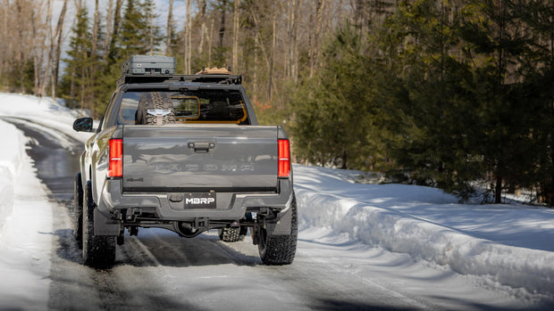 2024-Up Toyota Tacoma 2.4L Armor Pro 3-Inch Cat-Back Pre-Axle Turn Down, MBRP