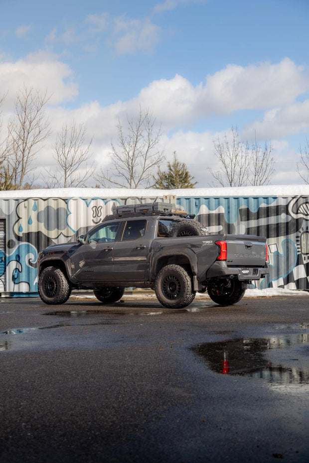 2024-Up Toyota Tacoma 2.4L Armor Lite 3-Inch Cat-Back Pre-Axle Turn Down, MBRP