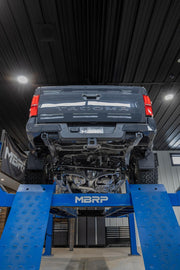 2024-Up Toyota Tacoma 2.4L Armor Lite 3-Inch Cat-Back Pre-Axle Turn Down, MBRP