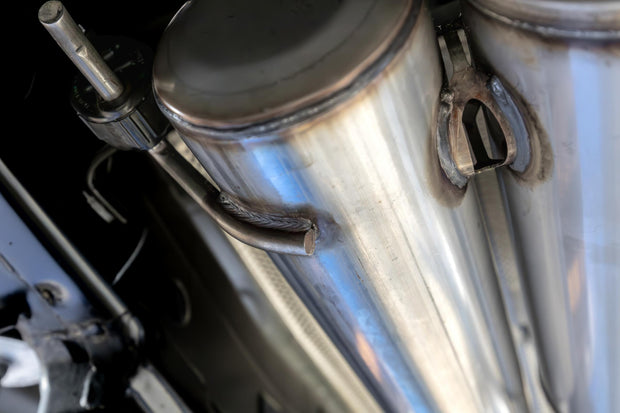 2024-Up Toyota Tacoma 2.4L Armor Lite 3-Inch Cat-Back Pre-Axle Turn Down, MBRP