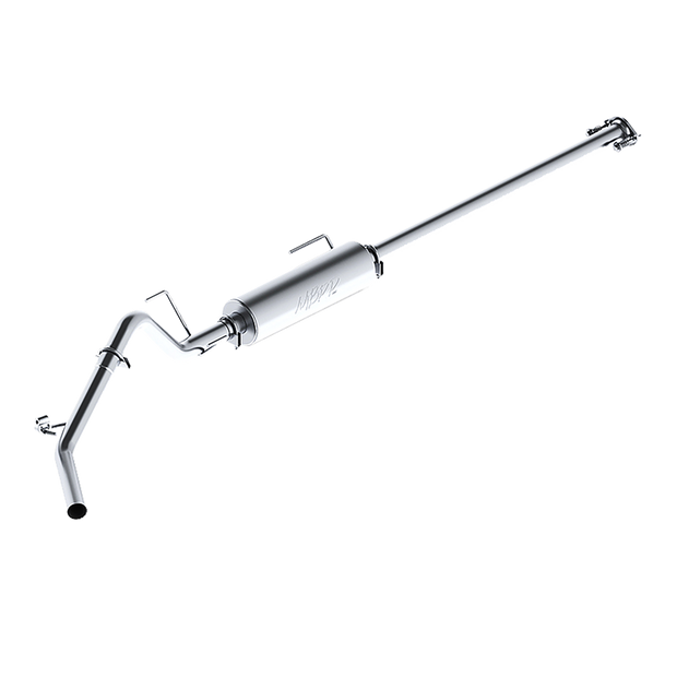 Cat Back Exhaust System Single Side Aluminized Steel, No Tip, For 05-15 Toyota Tacoma MBRP