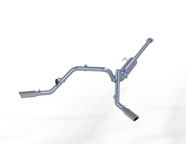 Cat Back Exhaust System Dual Split Side Aluminized Steel For 05-15 Toyota Tacoma MBRP