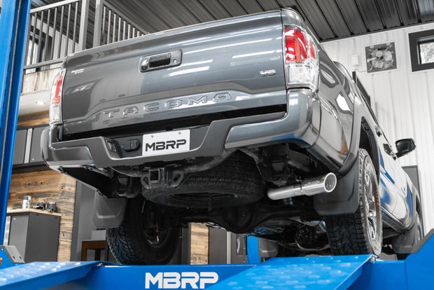 Toyota 3 Inch Cat Back Exhaust System For 16-23 Toyota Tacoma 3.5L Single Side Exit MBRP