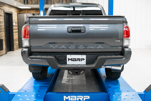 Toyota 3 Inch Cat Back Exhaust System For 16-23 Toyota Tacoma 3.5L Single Side Exit  MBRP