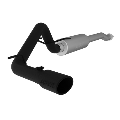 Toyota 3 Inch Cat Back Exhaust System For 16-23 Toyota Tacoma 3.5L Single Side Exit Black-Coated Aluminized Steel MBRP