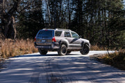 03-24 Toyota 4Runner 11-16 Toyota Land Cruiser Prado Armor Pro T304 Stainless Steel 2.5 Inch Cat-Back High Clearance Turn Down Single Rear Exit MBRP Exhaust System