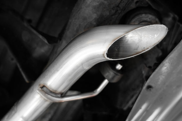 03-24 Toyota 4Runner 11-16 Toyota Land Cruiser Prado Armor Lite Aluminized Steel 2.5 Inch Cat-Back High Clearance Turn Down Single Rear Exit MBRP Exhaust System