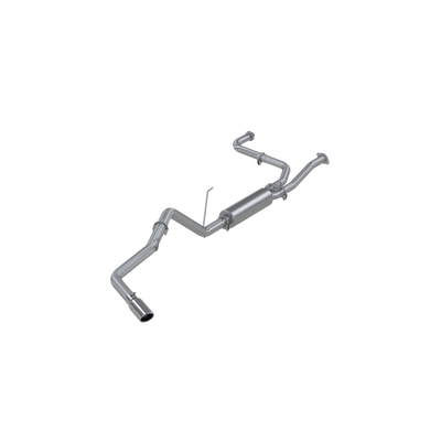 Cat Back Exhaust System Single Side For 05-19 Nissan Frontier 4.0L V6 Extended Cab/Crew Cab Short Bed Aluminized Steel MBRP