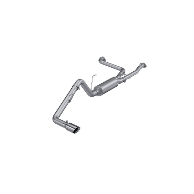 2022-Up Nissan Frontier 3.8L Aluminized Steel 2.5 Inch Cat-Back 3 Inch Single Rear Exit Armor Lite Series MBRP