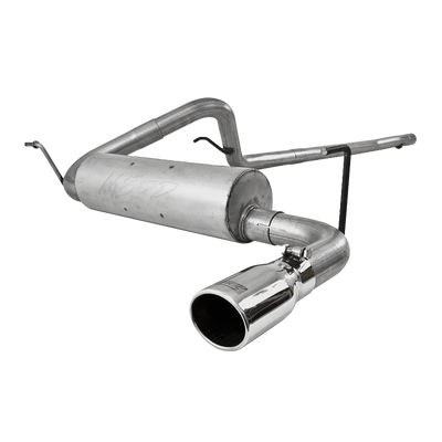 Cat Back Exhaust System Single Side Aluminized Steel For 07-11 Jeep Wrangler 2/4 Door3.8L V6 MBRP