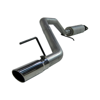 Cat Back Exhaust System Single Side Aluminized Steel For 05-10 Jeep Grand Cherokee 4.7L, 5.7L Hemi MBRP