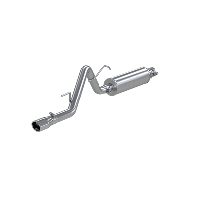 Cat Back Exhaust System Single Side Aluminized Steel For 02-07 Jeep Liberty MBRP