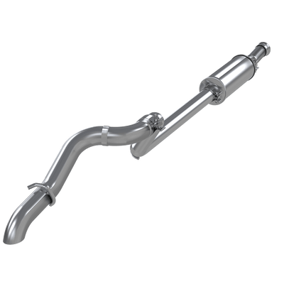 Jeep Cat Back Exhaust System Single Rear Exit Armor Lite Series For 18-Up Wrangler JL 2/4 Door 2.0L, 3.6L MBRP