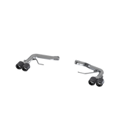 Porsche 2.5 Inch Axle Back Dual Split Rear Bypass Armor Pro Series Carbon Fiber Tips For 14-Up Porsche Macan MBRP