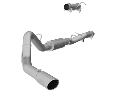 4 Inch Cat Back Exhaust System Single Side T409 Stainless Steel For 06-07 Silverado/Sierra 2500/3500 Duramax MBRP