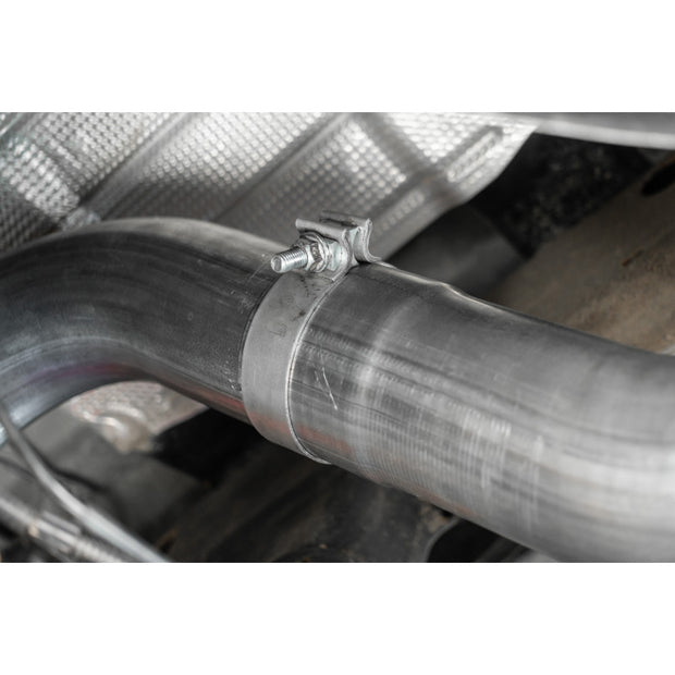 20-Up Chevy/GMC 2500/3500 T304 Stainless Steel 4 Inch Filter Back Single Side Exit Exhaust System MBRP
